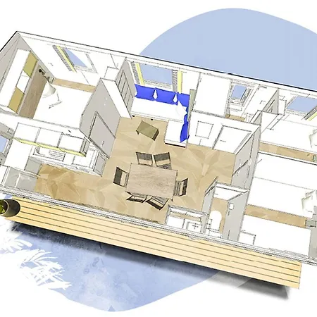 Mobil-home, Animaux Admis - 6 Pers. - Api-1-52-2816 *